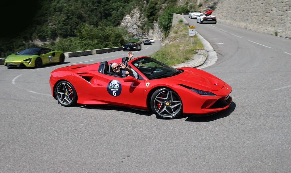Pure Adrenalin supercar convoy on the road to Monaco — photo 2 of 22