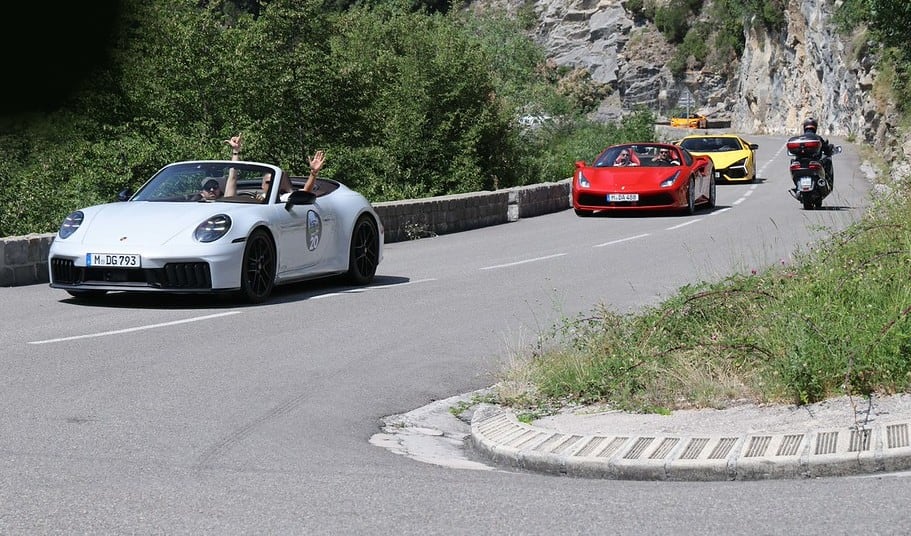 Pure Adrenalin supercar convoy on the road to Monaco — photo 4 of 22