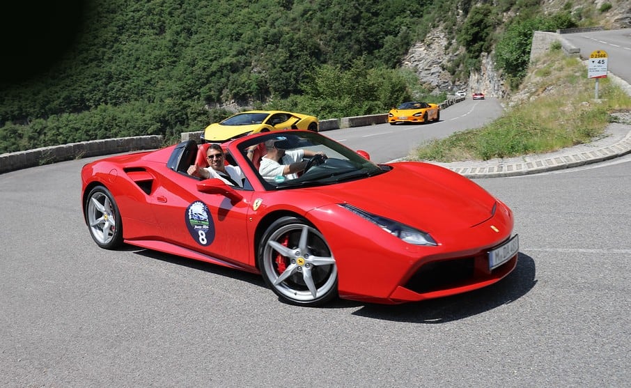 Pure Adrenalin supercar convoy on the road to Monaco — photo 6 of 22