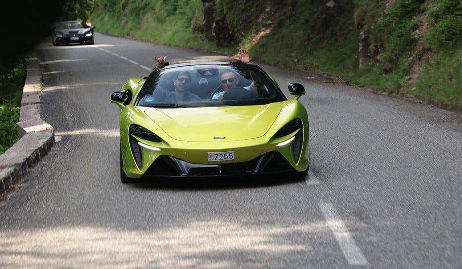Pure Adrenalin supercar convoy on the road to Monaco — photo 11 of 22