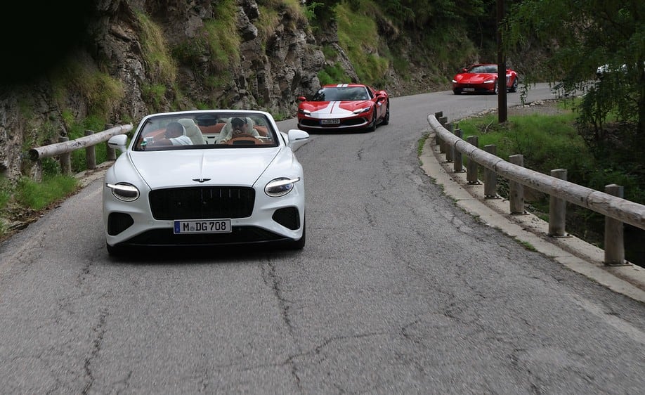 Pure Adrenalin supercar convoy on the road to Monaco — photo 14 of 22