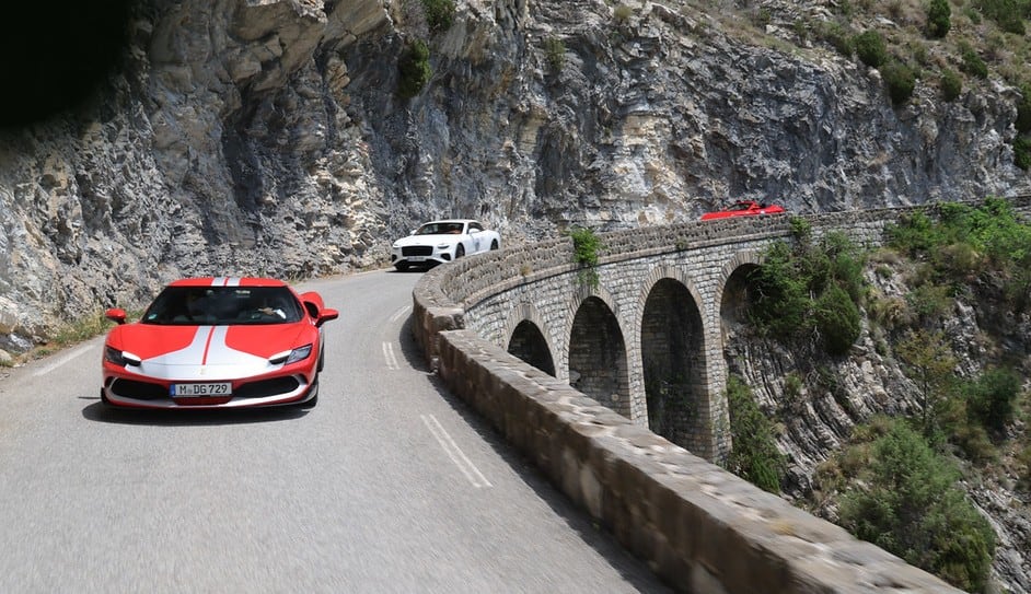 Pure Adrenalin supercar convoy on the road to Monaco — photo 15 of 22