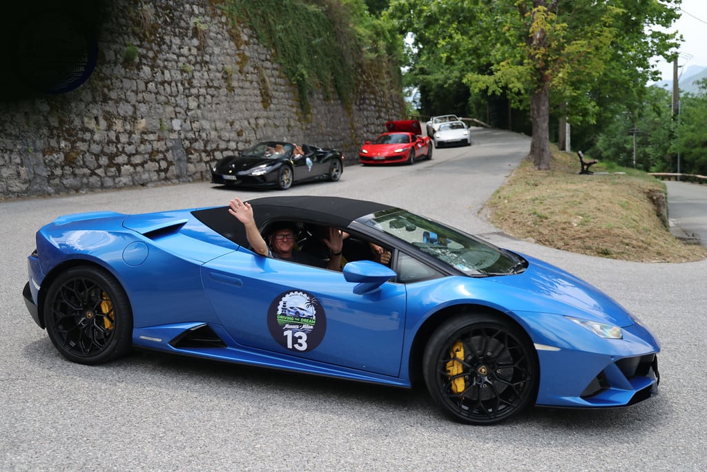 Pure Adrenalin supercar convoy on the road to Monaco — photo 20 of 22