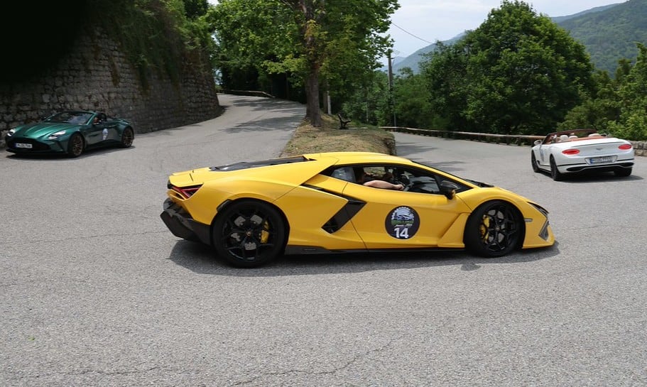 Pure Adrenalin supercar convoy on the road to Monaco — photo 21 of 22