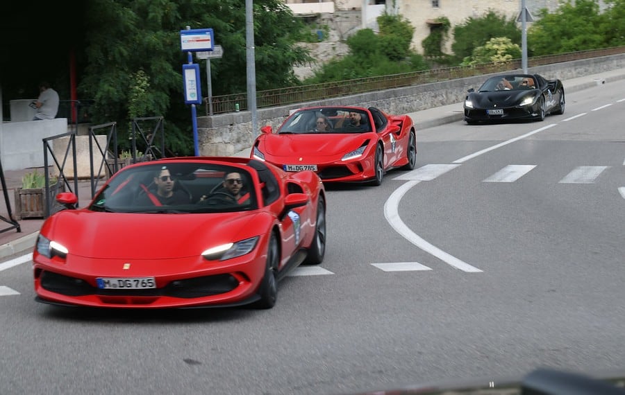 Pure Adrenalin supercar convoy on the road to Monaco — photo 22 of 22