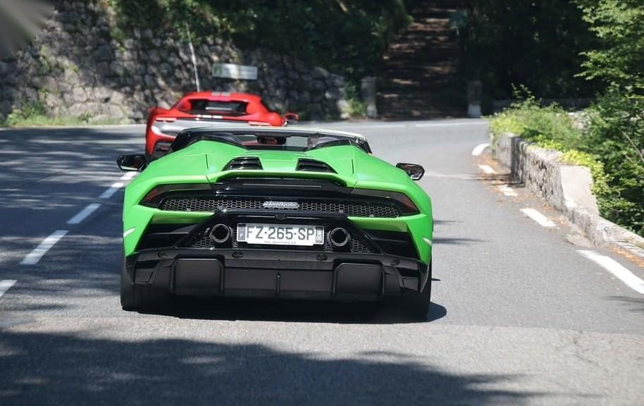 Pure Adrenalin Mustang convoy driving through Tenerife — photo 12 of 16